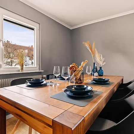 アパート Apartment Fuer Bis Zu 6 Personen I Klima I Terrasse I Parkplatz I Wlan I Babyausstattung *