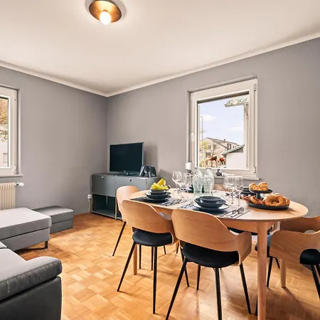 Apartment Fuer Bis Zu 6 Personen I Klima I Terrasse I Parkplatz I Wlan I Babyausstattung * フリードリヒスハーフェン